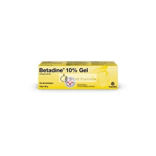 Viatris Betadine 10 Gel - 30g Tube For Skin Use