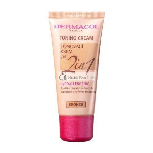 Dermacol 2in1 Bronze Toning Cream