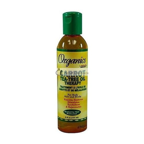 Africa's Best Organincs Carrot Tea Tree Oil 6 oz.