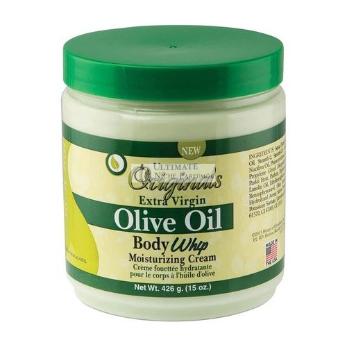 Ultimate Organic Olive Oil Body Whip Moist Cream Jar 426g