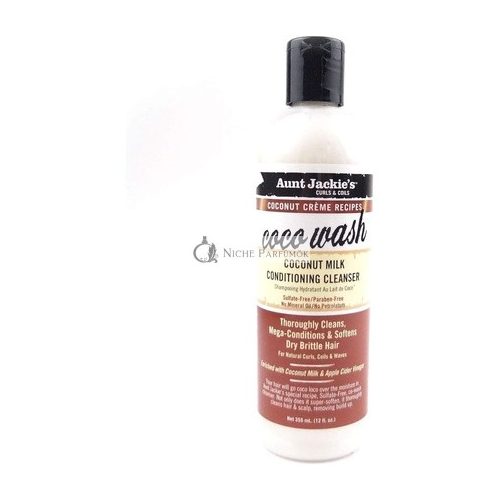 Aunt Jackie's Coco Wash Coconut Milk Conditioning Cleanser 355ml