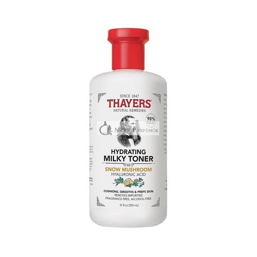 THAYERS Milky Face Toner Skin Care with Snow Mushroom and Hyaluronic Acid 355mL