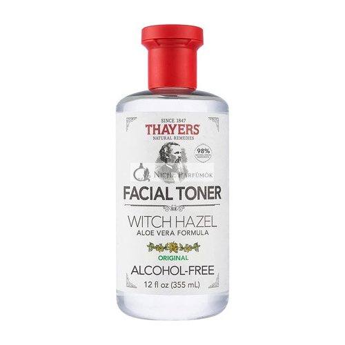 THAYERS Alcohol-Free Original Witch Hazel Facial Toner with Aloe Vera Formula 12 Fl Oz