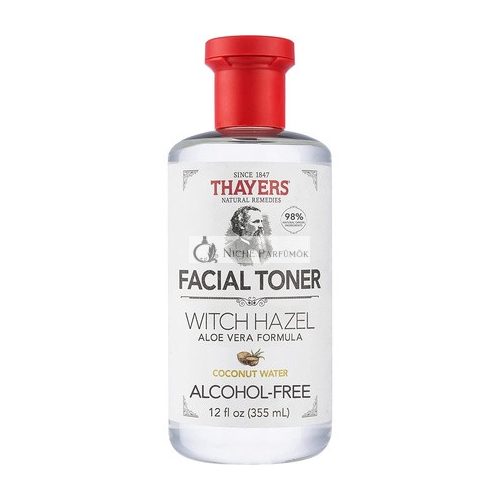 THAYERS Alcohol-Free Coconut Water Witch Hazel Facial Toner with Aloe Vera Formula 12oz