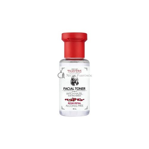 THAYERS Alcohol-Free Witch Hazel Facial Toner with Aloe Vera and Rose Petal 3 fl oz