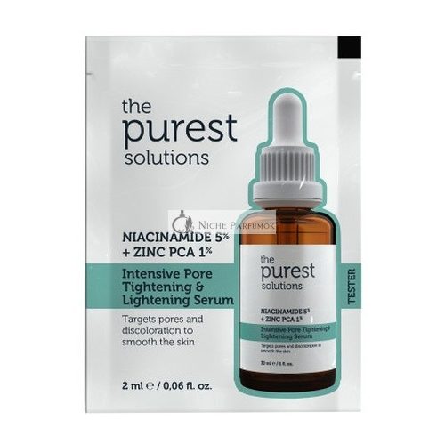 The Purest Solutions Intensive Pore Tightening & Lightening Serum With Niacinamide 5% And Zinc Pca 1% - 2ml