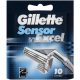 Gillette Sensor Excel, 10 Blades