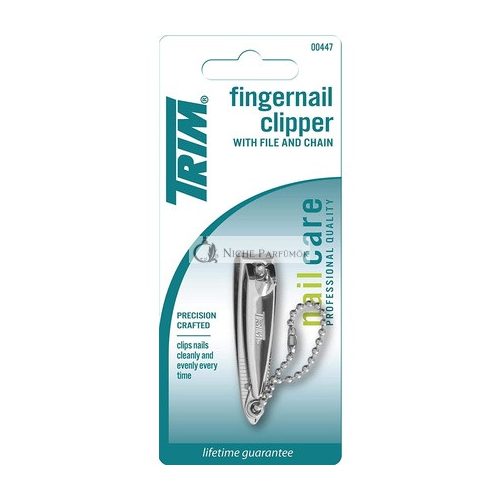 Trim Nail Clipper with File and Chain