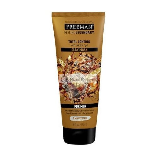 Freeman For Men 5-In-1 Total Control Clay Mask 6oz