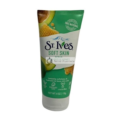 St Ives Avocado & Honey Soft Skin Scrub 6 Ounce - Pack of 3