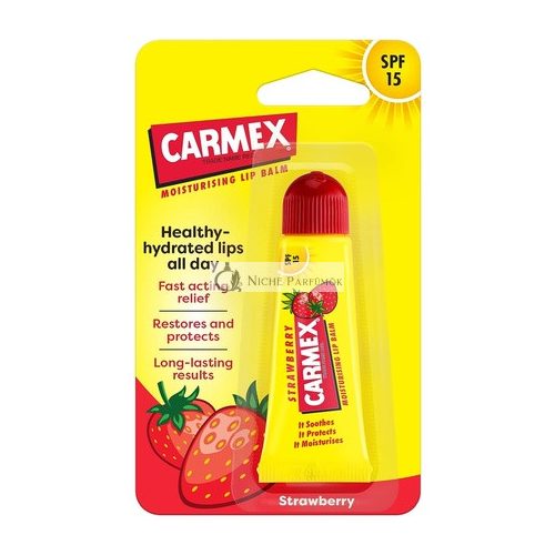 Carmex Strawberry Lip Balm Tube 10g