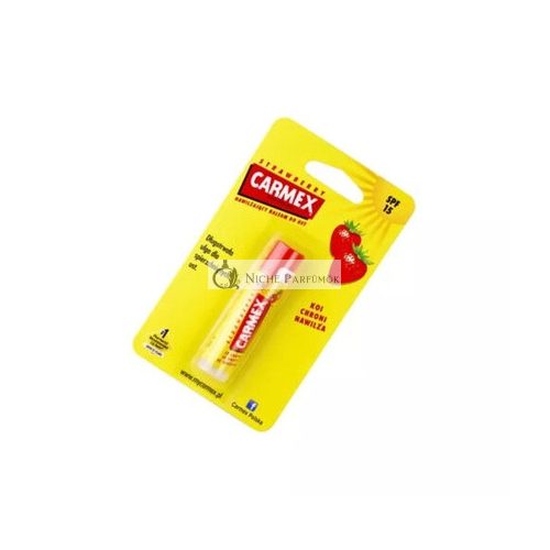 Carmex Moisturizing Lip Balm Stick Strawberry 4.25g