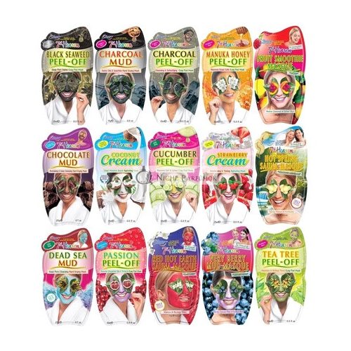 7th Heaven Dead Sea Algae Sheet Mask for Soothing, Cleansing, and Rehydrating Skin