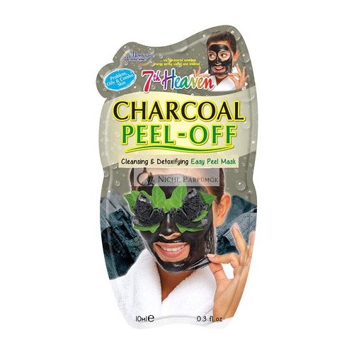 7th Heaven Charcoal Peel-Off Face Mask to Cleanse and Detoxify