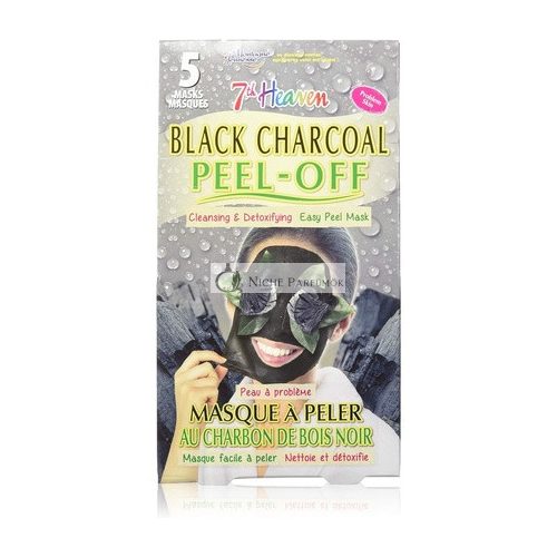 7th Heaven Cleansing and Detoxifying Charcoal Peel-Off Face Mask