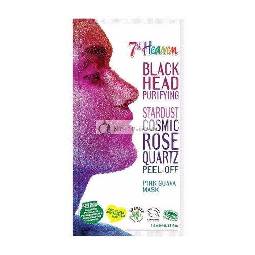 7th Heaven Stardust Cosmic Rose Quartz Easy Peel-Off Face Mask for Healthy Glowing Skin