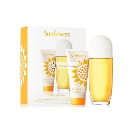 Elizabeth Arden Sunflower Set 100ml with 100ml Body Lotion