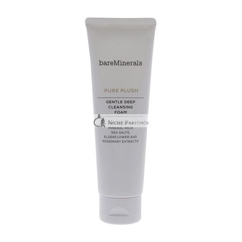 bareMinerals Pure Plush Gentle Deep Cleansing Foam 4.2 oz Cleanser