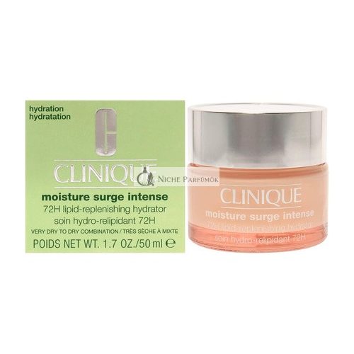 Clinique Moisture Surge Intense 72H - Intense Hydration for Dry Skin (Type I - II) 50ml