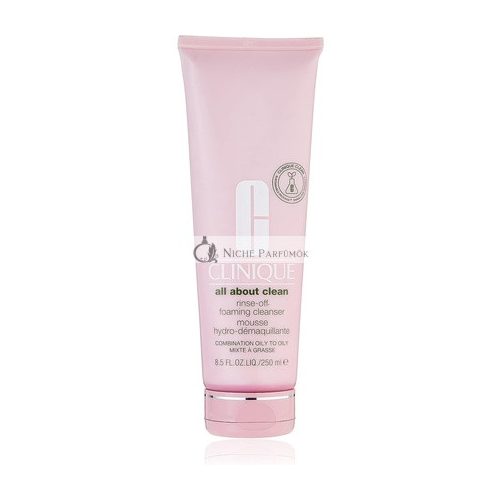 Clinique All About Clean Rinse-Off Foaming Cleanser for Combination Oily to Oily Skin 250ml