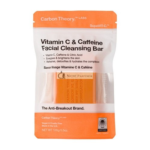 Facial Cleansing Soap with Vitamin C & Caffeine (Facial Cleansing Bar) 100g