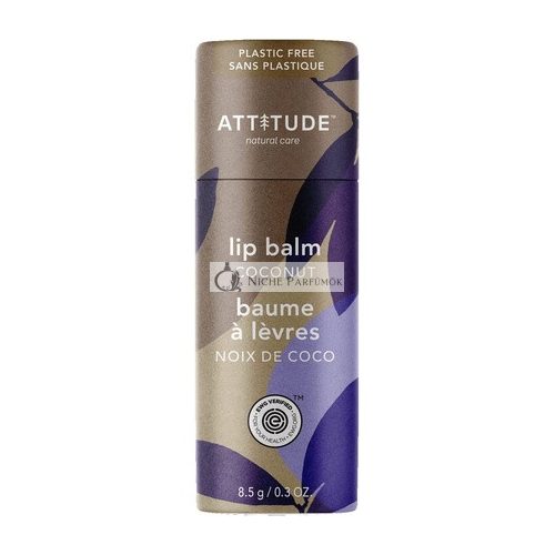 ATTITUDE Plastic-Free Coconut Lip Balm 8.5g