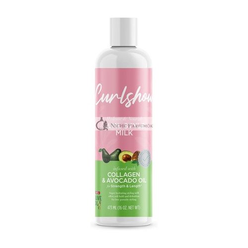 ORS Olive Oil Curlshow Curl Style Milk Infused with Collagen and Avocado Oil 16.0 oz