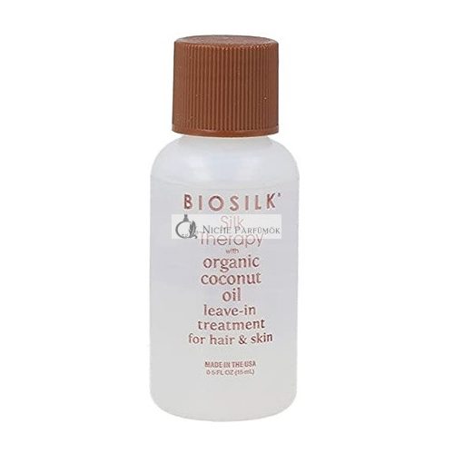 BioSilk Organic Coconut Oil 0.5oz