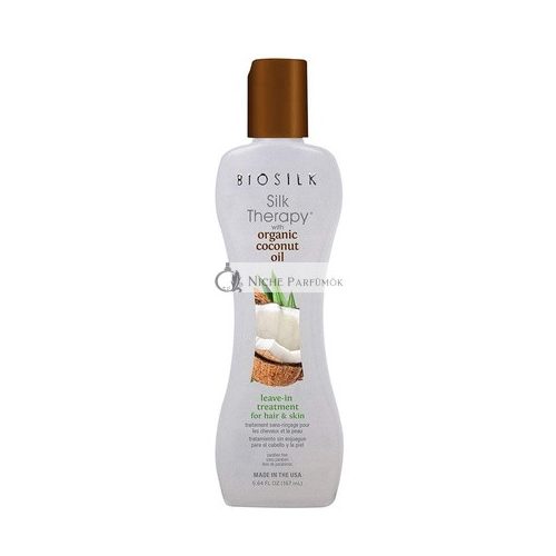 Biosilk Silk Therapy Organic Coconut Oil Leave-In Treatment 167ml