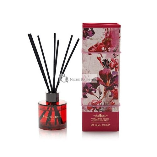 Beauty of Bath by Somerset Vanilla Baies Rouges Fragranced Reed Diffuser 16.91 Fl Oz