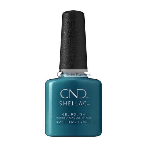 CND Shellac Teal Time Black Black 7ml