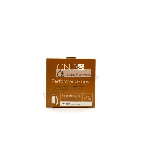 CND Performance White Tips for Acrylic UV Gel Size 1-10 50 Refill