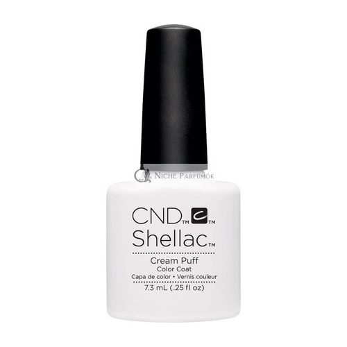 New CND Creative Shellac UV3 Power Polish Cream Puff 7.3ml