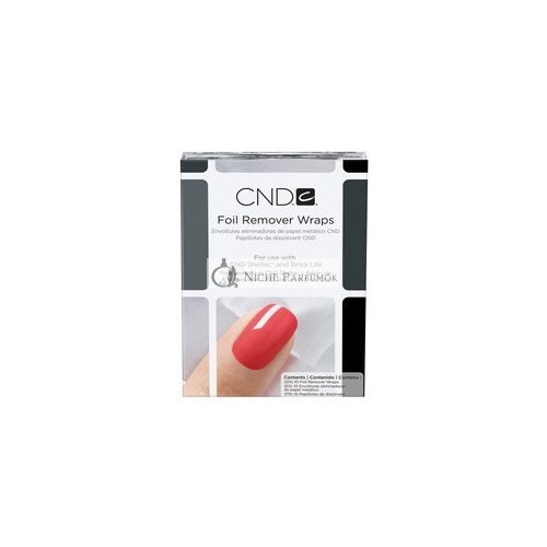 CND Shellac Foil Remover Wraps - Pack of 10