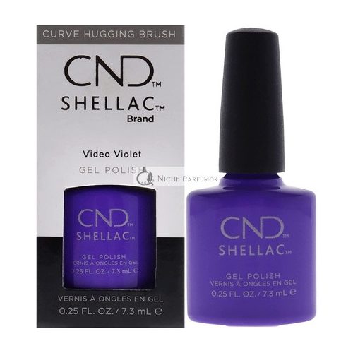 CND Shellac Video Violet 7.3ml 0.25 fl oz