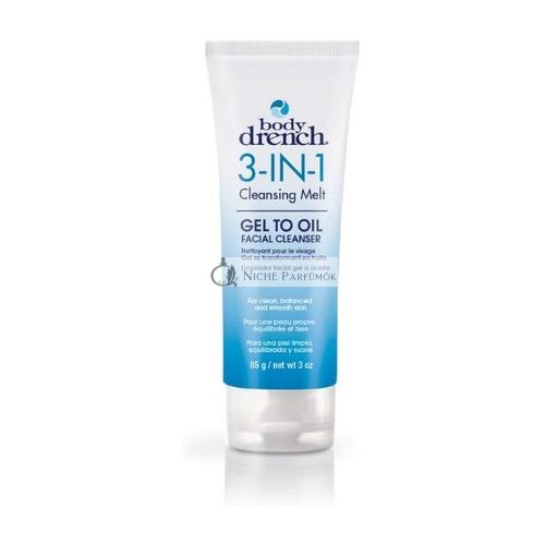 Body Drench 3 in 1 Cleansing Melt Gel to Oil Facial Cleanser 85g