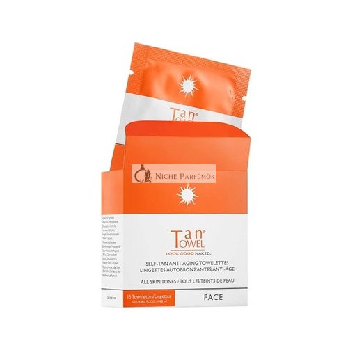 Tantowel Face Tan Towelettes 15 Count