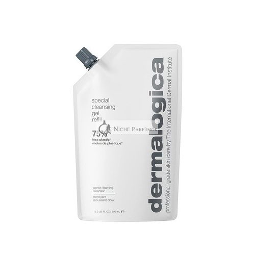 Dermalogica Special Cleansing Gel Gentle Foaming Face Wash Gel for Women and Men 16.9 Ounce Refill