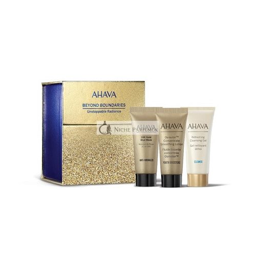 Ahava Unstoppable Radiance Gift Set with Crystal Osmoter Smoothing Lotion