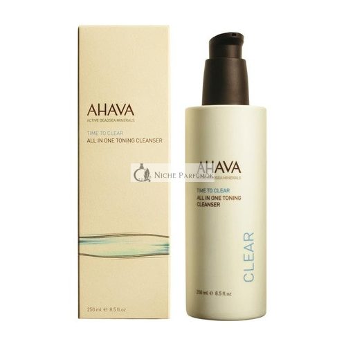 AHAVA All In One Toning Cleanser Toner and Makeup Remover 3 in 1 Cleanser 250ml