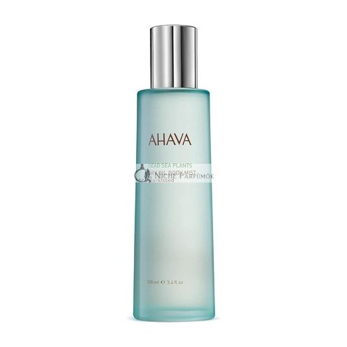 AHAVA Dry Oil Body Mist Sea-Kissed Aqua 100ml Dead Sea Minerals Aromatic and Gentle Fragranced Spray Keeps Skin Soft with a Natural Glow and Protective Hydrating Layer for Women