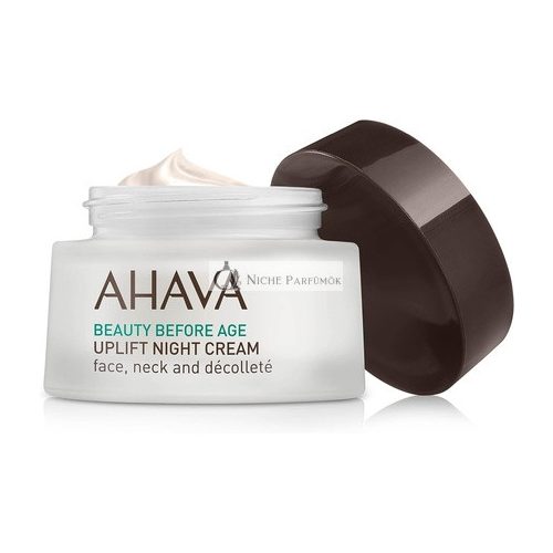 AHAVA Uplift Night Cream Anti Aging Wrinkle Reducer Treatment for Women and Men Firming and Tightening Facial Cream 50ml