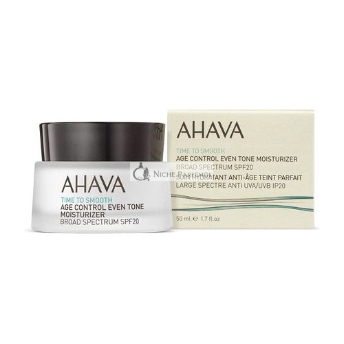 AHAVA Age Control Even Tone Moisturizer Broad Spectrum SPF 20 50ml