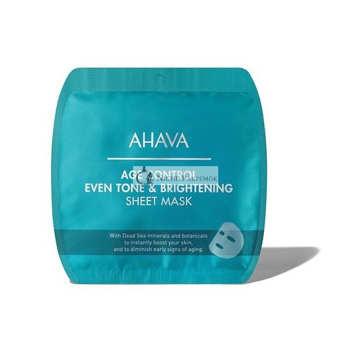 AHAVA Age Control Even Tone and Brightening Sheet Mask