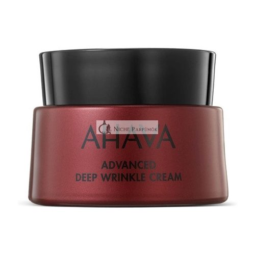 Ahava Advanced Deep Wrinkle Cream Anti-Aging Moisturizer for Smooth Youthful Skin 50ml