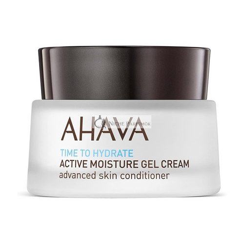 AHAVA Active Moisture Gel Cream 50ml Natural Dead Sea Facial Cream for All Skin Types Anti Aging Moisturizing Protective Daily Routine for Women and Men