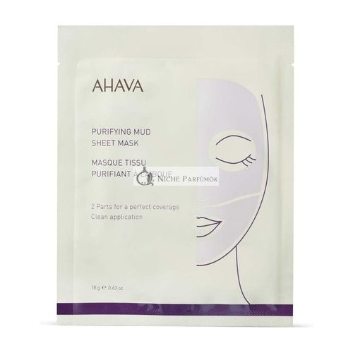 Ahava Purifying Mud Sheet Mask