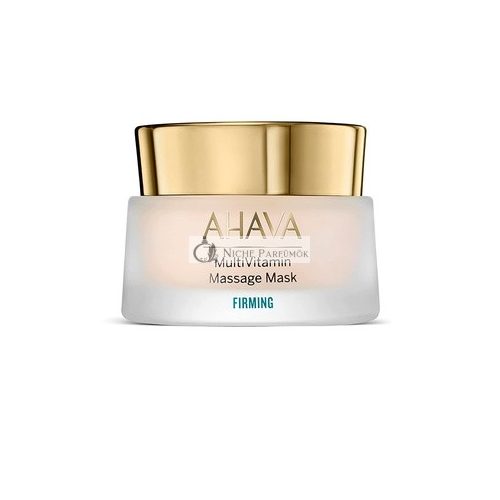 AHAVA Firming MultiVitamin Massage Mask with Anti-Aging Vitamins C, Pro B5, B3, D & Special Dead Sea Minerals Osmoter for Firmness & Radiance 1.7 fl.oz