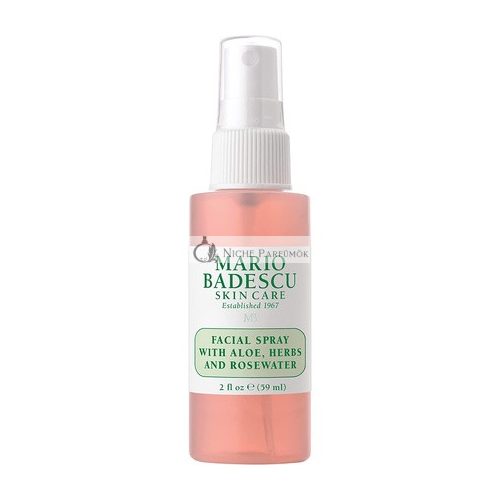 Facial Spray with Aloe, Herbs and Rosewater 59ml