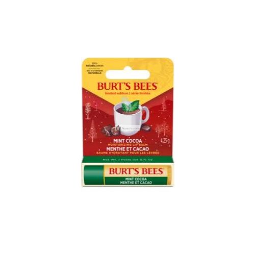 Burt's Bees Hydrating Lip Balm With Natural Ingredients - Mint Cocoa, 4g